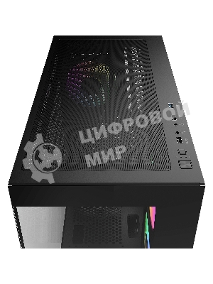 Компьютерный корпус Ocypus Gamma C72 BK ARGB ATX/win/black/4 ARGB fans/no PSU/Tempered Glass