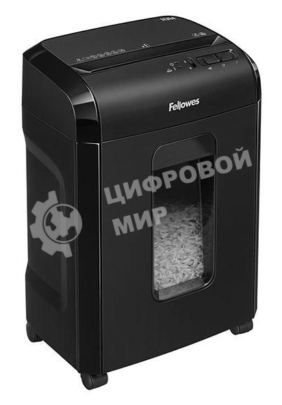 Шредер Fellowes Powershred 10M FS-4630601 DIN P-5, 2х15мм, 10лст., 19лтр., Safety Lock, с микрорезкой