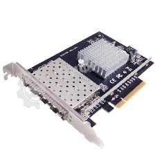 Сетевая карта 10G Quad Port SFP+ PCIe Ethernet Adapter with Intel XL710-BM1 Chipset