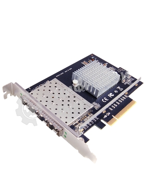 Сетевая карта 10G Quad Port SFP+ PCIe Ethernet Adapter with Intel XL710-BM1 Chipset