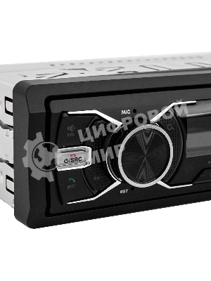 Автомагнитола ACV AVS-601UBM, 1 DIN, Bluetooth, USB Type-A, AUX, пульт ДУ