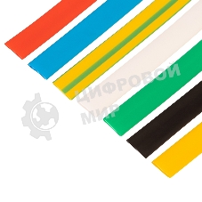 Набор термоусаживаемых трубок Rexant №16 ТУТ нг 8/4 мм, 7 цветов (упак. 21 шт. по 10 см)