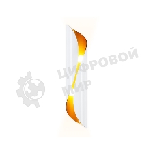 Настенный светильник FW240 WH/GD белый/золото G9/2 max 40W 400*80*100 (лампы LED G9 7W 4200K в комплекте)