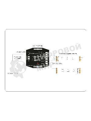 Контроллер GS11461 RGBW 24A 12V 288W/ 24V 576W (ПДУ Радио 2.4G AAA)