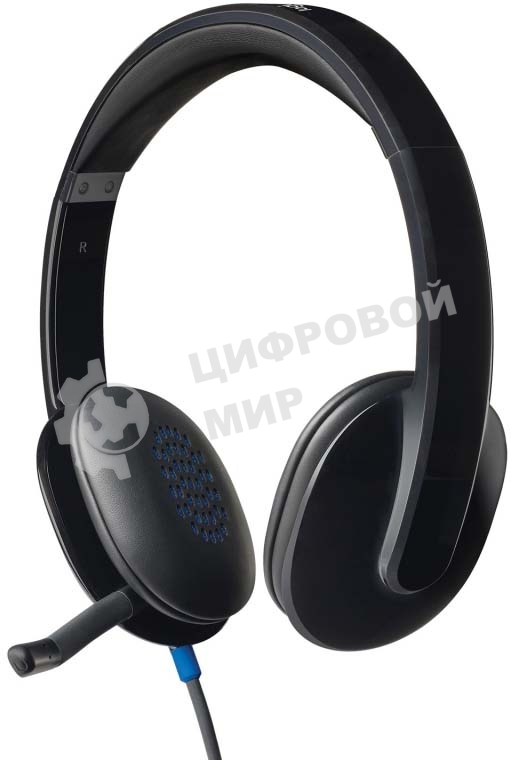 Гарнитура проводная Logitech H540 USB (981-000480)