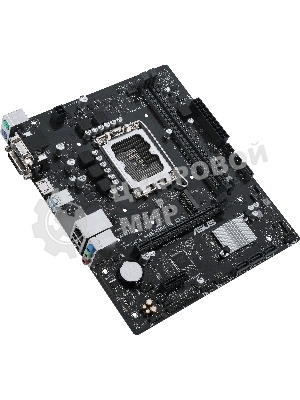 Материнская плата ASUS PRIME H610M-R D4-SI, LGA 1700, Intel H610, 2xDDR4, 4xSATA, 1xM.2 PCIe 3.0 x4, 1xPCIe 4.0 x16, 1xPCIe x1, 1xHDMI, 1xDVI, 1xVGA, 2xUSB-A 2.0, 2xUSB-A 3.2 Gen 1, 1x 1Gb LAN, 3x3.5 мм, 7.1, mATX