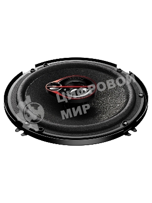 Колонки автомобильные Pioneer TS-R1651S-2 (без решетки) 300Вт 90дБ 4Ом 14.24см (6дюйм) (ком.:2кол.) коаксиальные трехполосные