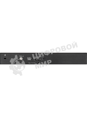 Коммутатор D-Link DGS-1210-10MP/F3A Smart L2 Switch 8х1000Base-T PoE, 2х1000Base-X SFP, PoE Budget 130W, Compact CLI