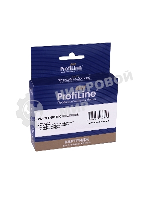 Картридж струйный ProfiLine PL-CLI-481BK XXL для принтеров Canon PIXMA TS6140/TS6240/TR7540/TS8140/TS8240/TR8540/TS9140 с чернилами Black