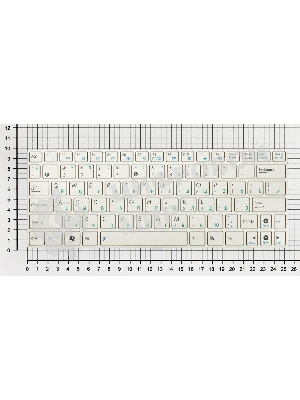 Клавиатура для ноутбука Asus Eee PC 1000 1000H 1000HD белый