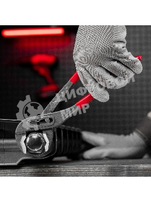 Переставные клещи Matrix 250 мм, хром-ванадий, обливные рукоятки