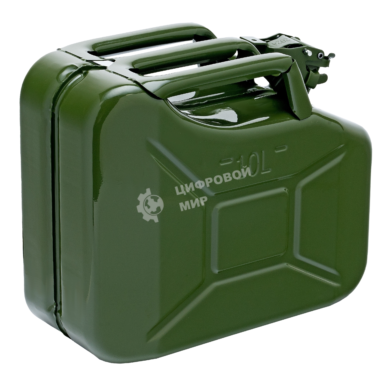 Канистра для ГСМ, металлическая, 10 литров Stels