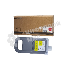 Картридж струйный Sakura 9824B001 (PFI-707Y) для Canon, желтый, 700 мл.