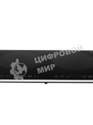 Индукционная плитка BQ HP105W Black-Silver, Мощность 3500 Вт (2000 Вт левая конфорка + 1500 Вт правая конфорка)