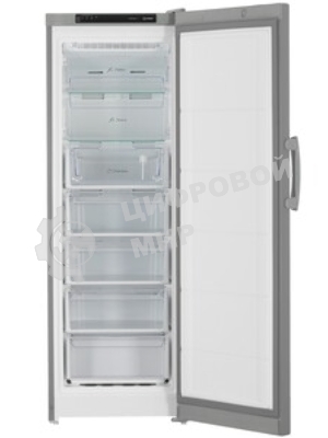 Морозильная камера Indesit DFZ 5175 G серебристый, 250л, 5 ящиков