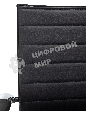 Кресло Бюрократ CH-884SL-Low-V черный экокожа низк.спин. полозья металл черный