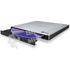 Оптический привод DVD-RW LG GP57ES40 серебристый USB внешний