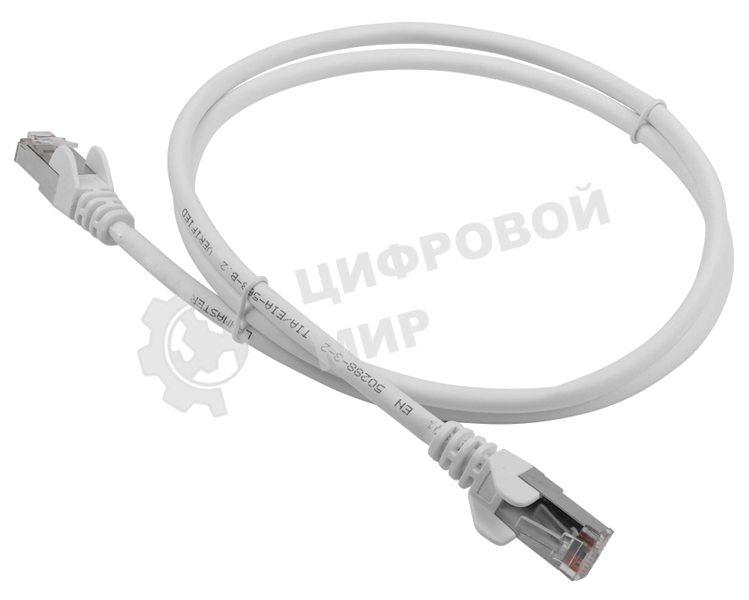 Патч-корд LANMASTER LSZH FTP cat.5e, 15 м, серый