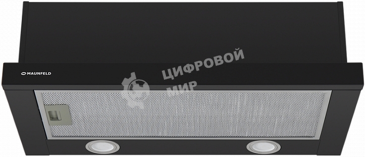 Вытяжка встраиваемая Maunfeld VS Fast 60 черный, 60 см, 850 куб. м/ч, 47 дБ