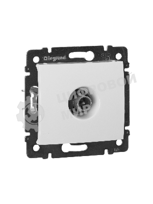 Розетка телевизионная TV Valena звезда 1,5Дб 2400МГц (белая)