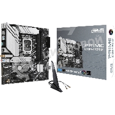 Материнская плата ASUS PRIME B760M-A WIFI D4, LGA 1700, Intel B760, 4xDDR4, 4xSATA, 2xM.2, 1xPCIe 4.0 x16, 1xPCIe 4.0 x4, 1xPCIe 4.0 x1, 2xHDMI, 1xDP, 1x 2.5Gb LAN, 2xUSB-A 3.2 Gen 2, 4xUSB-A 2.0, 3x3.5 мм, 7.1, mATX