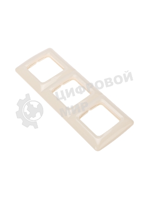 Рамка Kranz 3-я DEA горизонтальная беж (1/10/120)