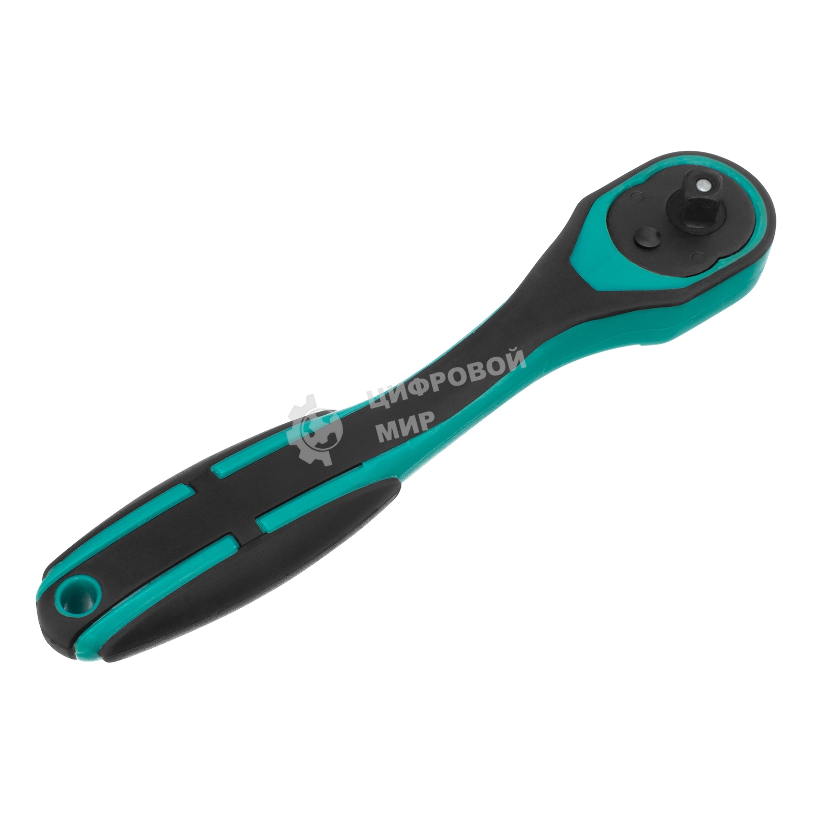 Ключ-трещотка Stels 1/4, 72 зуба, с быстрым сбросом, CrV, 2-х ком. рукоятка