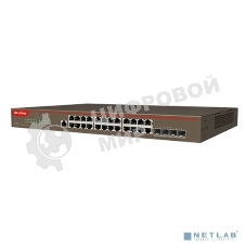 Коммутатор управляемый в стойку, 24*1Gbit RJ45, 4*SFP 10Gbit, console port IP-COM G5328X