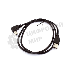 Кабель USB 2.0 на USB-B угол вправо 1 м