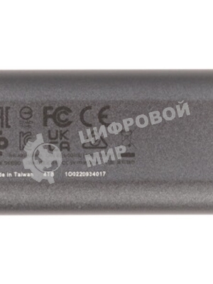 Внешний SSD ADATA Elite SE880, 4TB, USB 3.2 Gen 2x2 Type-C, R/W 2000/2000, серый