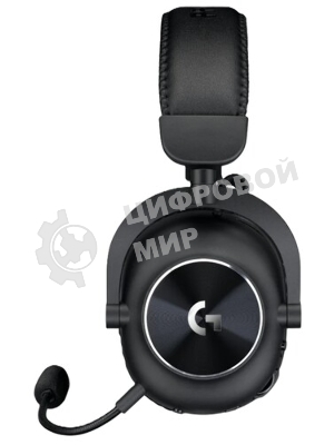 Гарнитура Logitech G Pro X 2 Lightspeed черный, беспроводная + проводная, Bluetooth/USB/3.5 мм, до 50 ч