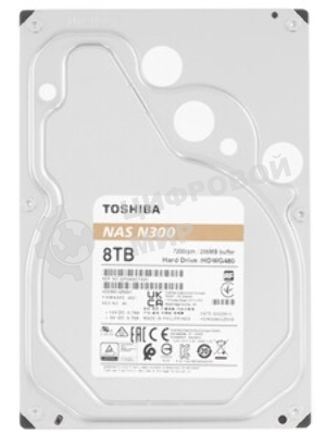 Жесткий диск HDD Toshiba N300 NAS SATA3 3.5