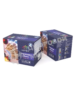 Гирлянда Neon-night Нить 10м, с эффектом мерцания, белый ПВХ, 24В, белый