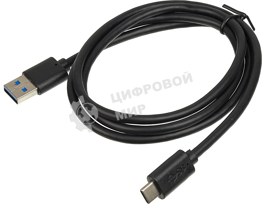 Кабель Buro BHP USB-TPC-1 USB 3.0 A(m) USB Type-C (m) 1м черный