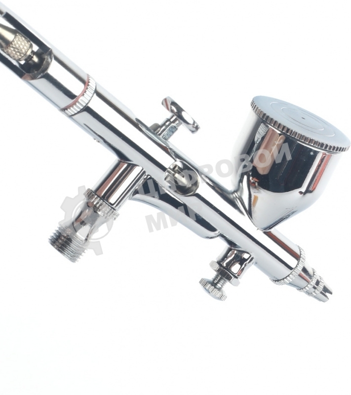 Аэрограф пневматический AB 400, сопло 0,2 мм, 9 л/мин, бачок 9 мл