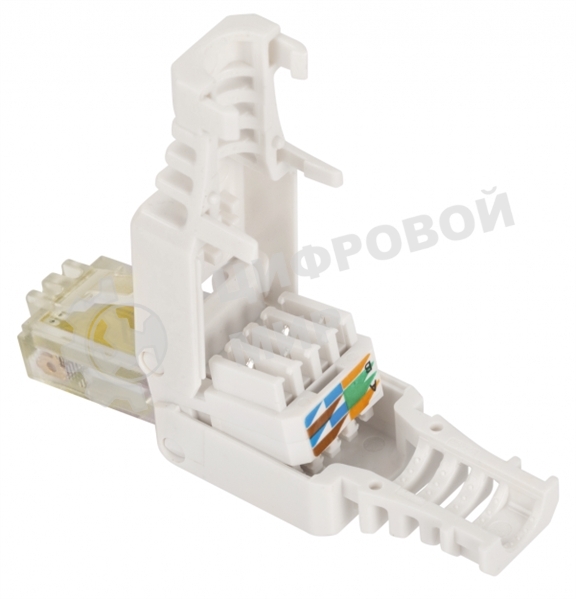 Полевой коннектор RJ-45 8P8C, неэкранированный, категории 5E