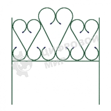 Заборчик Россия Садово-парковый 