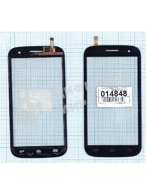 Сенсорное стекло (тачскрин) для Fly FPC_A_116 V1.0, черное