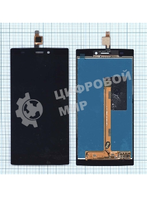 Дисплей для Micromax Canvas Nitro 2 E311 черный