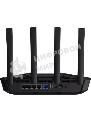 Роутер беспроводной Asus TUF-BE3600 BE3600 100/1000/2500BASE-T черный