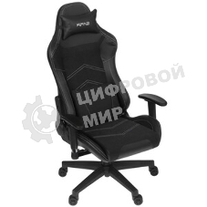 Кресло KFA2 Gaming Chair 04 L черный, экокожа, подголовник