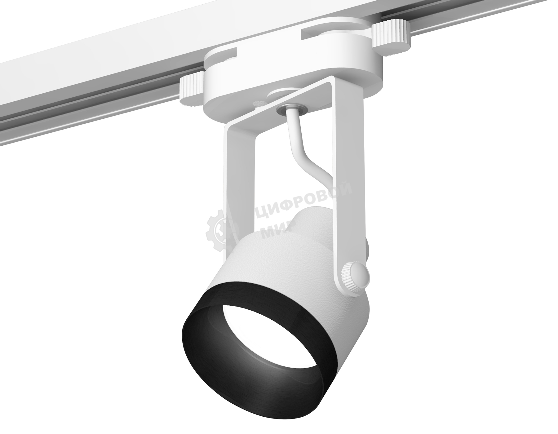 Светильник Ambrella light XT6601041 WH/PBK белый/черный полированный MR16 GU10 (C6601, N6131)