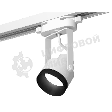 Светильник Ambrella light XT6601041 WH/PBK белый/черный полированный MR16 GU10 (C6601, N6131)