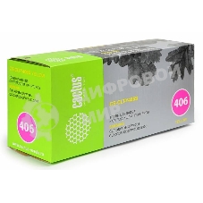 Картридж лазерный Cactus CS-CLT-Y406S yellow желтый (1000 стр.) для Samsung CLP-360/365/CLX-3300/3305