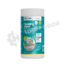 Чистящие салфетки Defender для экранов всех типов/нетканый материал/антистатик/туба/100 шт/Россия.