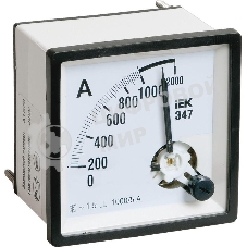Амперметр IEK Э47 72х72мм 1000/5А кл. точн. 1.5 IPA10-6-1000-E