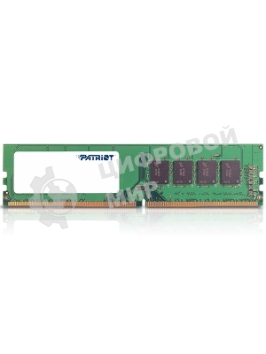 Оперативная память Patriot Signature, DDR4, 16GB (1x16 GB), 2400 MHz, CL17, DIMM