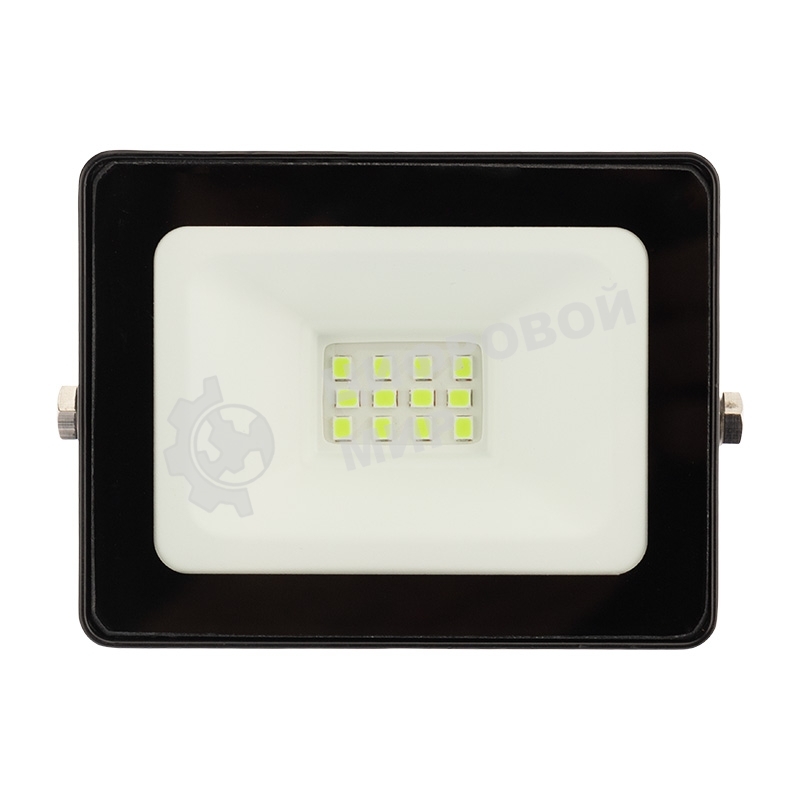 Прожектор светодиодный Rexant 10 Вт, цвет свечения зеленый