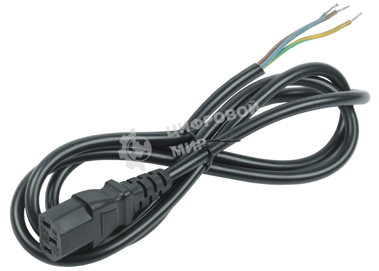 Кабель электропитания IEK ITK PDU 3х1,5 3М с разъёмом С13-б/р