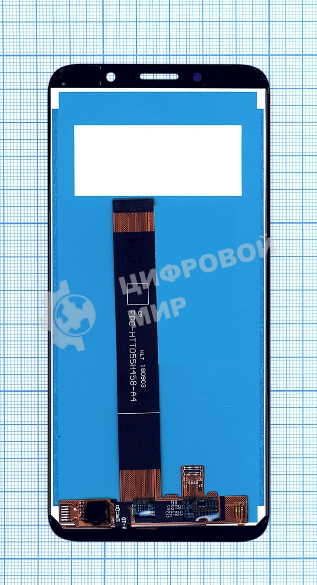 Дисплей для Huawei Honor 9S, Y5P 2020 черный